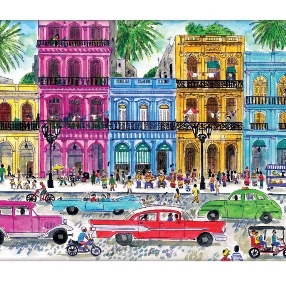 Michael Storrings Cuba 1000 Piece Jigsaw Puzzle
